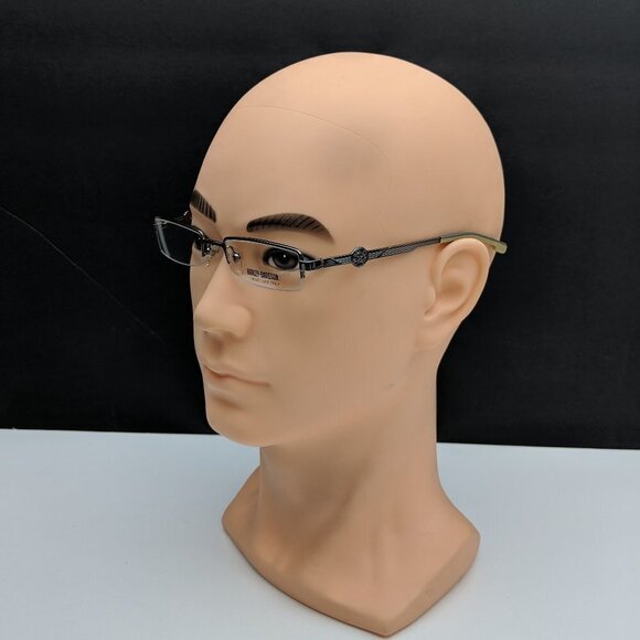 🕶️NEW! Harley-Davidson HD349 GUN Men's Eyeglasses /TS417🕶️ - Picture 9 of 9